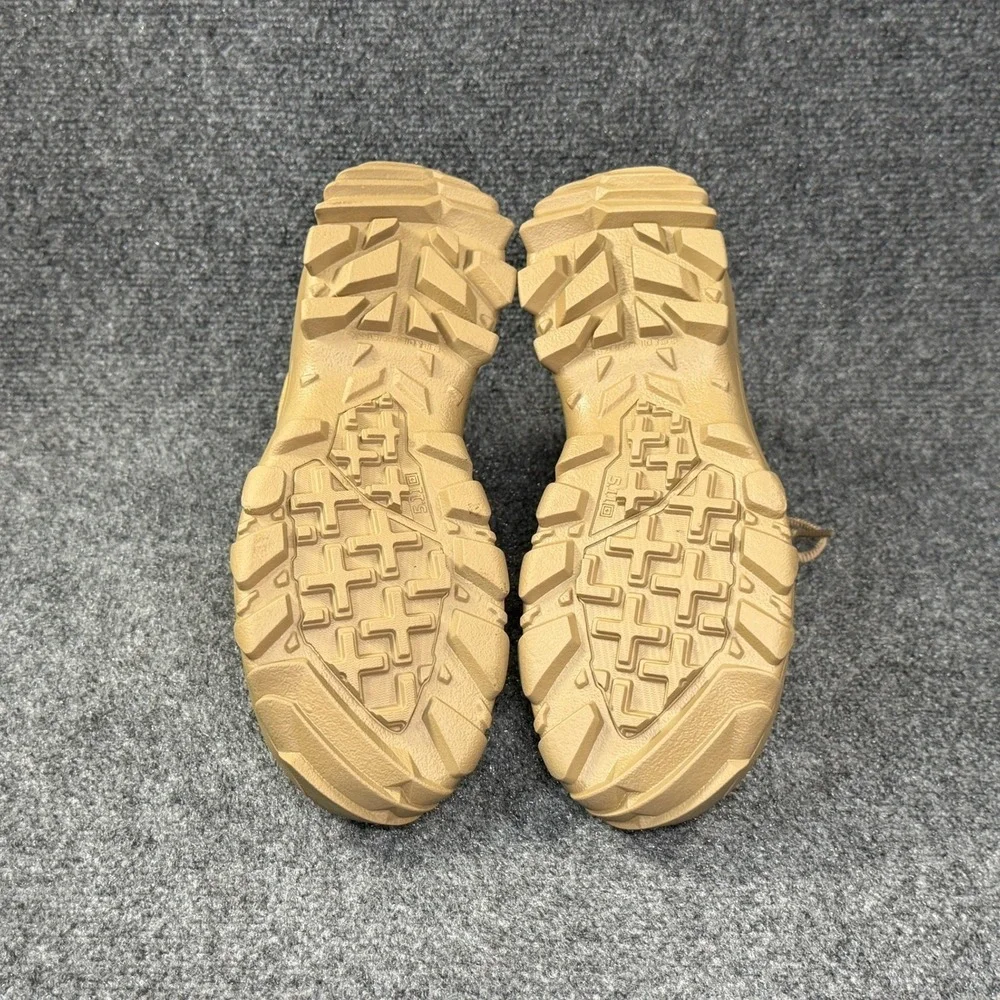 5.11 Tactical Cable Hiker Boots Mens 7.5 Coyote Tan Suede Athletic Outdoor Trail